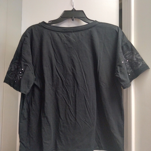 2 for $20 - NWT Black Bongo Top - Picture 3 of 3